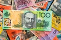 Australian Currency Royalty Free Stock Photo