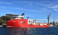 Australian Defence Vessel Ocean Shield Royalty Free Stock Photo