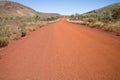 Australian Dirt Road Royalty Free Stock Photo