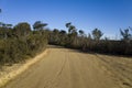 Australian Dirt Road Royalty Free Stock Photo