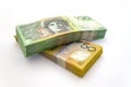 Australian dollar bills Royalty Free Stock Photo