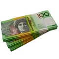 100 Australian dollar Stack