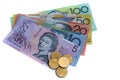 Australian dollars Royalty Free Stock Photo