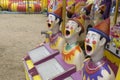 Australian fairground attraction 'Laughing Clowns' 2015.