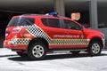 Australian Federal Police vehicle in Perth Western Australia