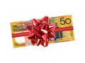 Australian Fifty Dollar Note Royalty Free Stock Photo