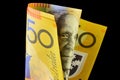 Australian Fifty Dollar Note Royalty Free Stock Photo