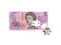 Australian Five Dollar Note