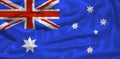 Australian Flag Royalty Free Stock Photo