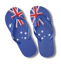 Australian Australia Day Flag Thongs