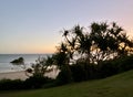 An Australian Gold Coast beach at sunrise