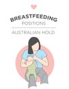 Australian Hold Breastfeeding Position