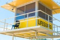 Australian lifeguard tower at Surfers Paradise, QLD, Australia