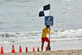 Australian Lifeguards in Gold Coast Queensland Australia Royalty Free Stock Photo