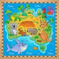 Australian map theme image 2