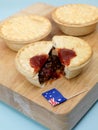 Australian Meat Pie Royalty Free Stock Photo