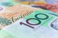 Australian money Royalty Free Stock Photo