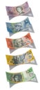 Australian Money Notes Dollar Dollars Royalty Free Stock Photo