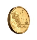 Australian Money Two Dollar Coin Royalty Free Stock Photo