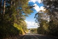 Australian mountain highway Royalty Free Stock Photo