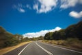 Australian mountain highway Royalty Free Stock Photo