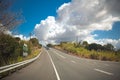 Australian mountain highway Royalty Free Stock Photo