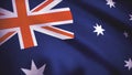 Australian national flag. Flag of Australia background