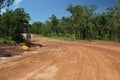 Australian Outback Road Royalty Free Stock Photo