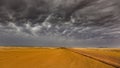 Australian outback storm in rural Australia Royalty Free Stock Photo