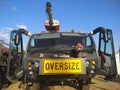 Australian oversized firetruck on a sunny day