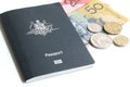 Australian Passport Royalty Free Stock Photo