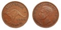 Australian Penny pre-decimal 1942