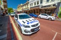 Australian police car Royalty Free Stock Photo