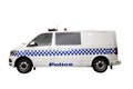 Australian police car van Royalty Free Stock Photo