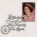 Australian Postage Stamp Celebrating the Queen`s 60th Birthday