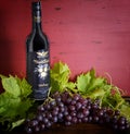 Australian premium export Wolf Blass black label vintage red wine.