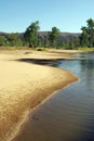 Australian river view Royalty Free Stock Photo