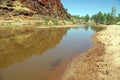 Australian river view Royalty Free Stock Photo