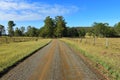 Middle of a rural dirt road