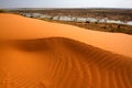 Australian Sand Dunes Royalty Free Stock Photo