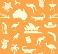 Australian seamless pattern