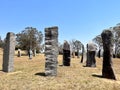 The Australian Standing Stones Glen Innes New South Wales Australia Royalty Free Stock Photo