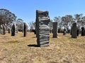 The Australian Standing Stones Glen Innes New South Wales Australia Royalty Free Stock Photo