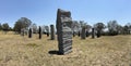 The Australian Standing Stones Glen Innes New South Wales Australia Royalty Free Stock Photo