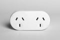 Australian style double power adapter Royalty Free Stock Photo