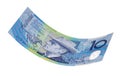 Australian Ten Dollar Bill Royalty Free Stock Photo