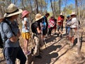 Australian tourists on eco tour in Cobbold Gorge Queensland Australia