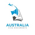 Australian travel document logo