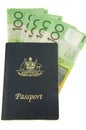 Australian Travel money Royalty Free Stock Photo