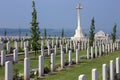 Australian War Cemetery - The Somme - France Royalty Free Stock Photo